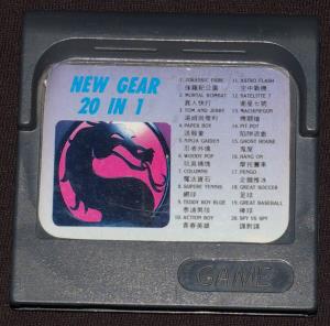 Game Gear New Gear 20 in 1
